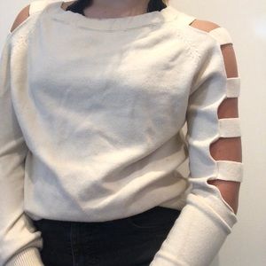 Cut out sweater